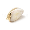 Natural Trochus Shell Pendants BSHE-E025-01LG-4
