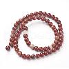 Natural Red Jasper Beads Strands G-F348-02-6mm-2