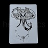 Plastic Hollow Out Drawing Painting Stencils Templates DIY-Z024-01D-1