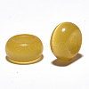 Cat Eye European Beads X-G-S359-071F-2