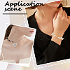 SOFPLATE 400Pcs 4 Colors Zinc Alloy Lobster Claw Clasps FIND-SP0001-31-5