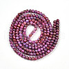 Baking Painted Glass Beads Strands X1-DGLA-N003-4mm-B03-3