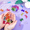 SUPERFINDINGS 20 Styles Transparent Acrylic Beads TACR-FH0001-18-3