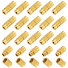 20 Sets Column Brass Screw Clasps KK-LP0001-19-1