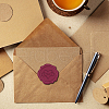 CRASPIRE 25Pcs Adhesive Wax Seal Stickers DIY-CP0009-11B-07-4