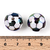 UV Plating Opaque Acrylic Beads OACR-T028-68-3