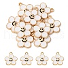 Alloy Enamel Pendants ENAM-YW0002-25A-1