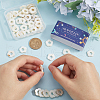SUNNYCLUE 60Pcs Freshwater Shell Beads Frames Strands SHEL-SC0001-50-3