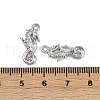 Brass Micro Pave Cubic Zirconia Pendants KK-C093-10P-3