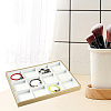 CALFOVERA 1Pc 12 Grids Imitation Leather Jewelry Trays CON-CL0001-02B-6