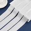 Polyester Jacquard Flower Ribbon SENE-WH0003-13A-4