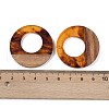 Resin & Wood Pendants WOOD-F015-14H-3