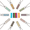 DELORIGIN 2Pcs 2 Styles Anti-Tarnish Stainless Steel Mini Hollow Column Perfume Bottle Necklaces NJEW-DR0001-02C-5