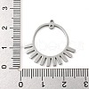 Non-Tarnish 304 Stainless Steel Linker STAS-B056-01P-3