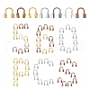 SUNNYCLUE 560Pcs 7 Colors  Brass Wire Guardian and Protectors KK-SC0002-45-1
