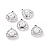Alloy Rhinestone Pendants ALRI-H004-01P-3