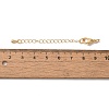 Rack Plating Brass Ends with Chain and Clasps KK-F873-01LG-01-3
