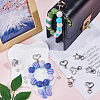 SUNNYCLUE 20Sets 2 Styles Alloy Swivel Clasps FIND-SC0011-12-4