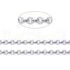 Tarnish Resistant 304 Stainless Steel Link Chains CHS-F011-06A-P-1