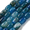 Natural Dragon Veins Agate Beads Strands G-A223-D11-01C-2