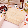 Natural Wood Display Stand ODIS-WH0029-65-5