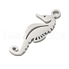 Non-Tarnish 304 Stainless Steel Pendants STAS-B056-10P-09-2