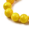 Natural Striped Stone Beads Strands G-D315-A01-04-8mm-4