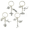 Sports Theme Alloy Pendant KEYC-YW00040-01-2