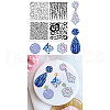Silicone Clay Texture Mat AJEW-WH0447-050-9