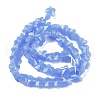 Imitation Jade Glass Beads Strands EGLA-L045-I-A02-2