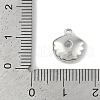 Brass Micro Pave Cubic Zirconia Charms KK-I719-31P-3