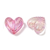 UV Plating Transparent Acrylic Beads OACR-B031-29-2