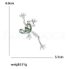 Retro Creative Abalone Shell Frog Brooch PW-WG0F18B-01-5