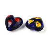 Handmade Millefiori Glass Beads LAMP-N024-43B-2