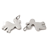 Non-Tarnish 304 Stainless Steel Pendants STAS-Z042-02P-2