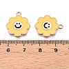 Alloy Enamel Pendants ENAM-T020-55C-3