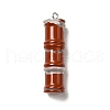 Natural Red Jasper Pendants G-I340-A08-2