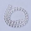 Synthetic Quartz Crystal Beads Strands G-K298-12-2