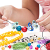 HOBBIESAY 12Pcs 6 Colors Food Grade Eco-Friendly Silicone Focal Beads FIND-HY0002-16-5