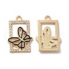 Alloy Enamel Pendants FIND-G048-29KCG-1