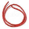 Dyed Synthetic Imperial Jasper Beads Strands G-K368-A04-02-3