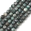Natural Dioptase Beads Strands G-D302-02-6mm-2
