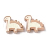 10Pcs Acrylic Enamel Beads OACR-H048-01B-01-1