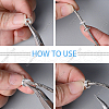 SUNNYCLUE 4 Pcs 2 Styles 925 Sterling Silver Spacer Beads STER-SC0001-01S-4