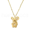 304 Stainless Steel Pendant Necklaces NJEW-Z036-03G-2