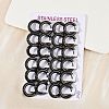202 Stainless Steel Polishing Hoop Earrings EJEW-M106-02EB-02-2