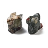 Natural Bloodstone Carved Figurines DJEW-L023-E04-1