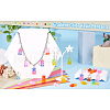  38Pcs 19 Colors Gradient Color Resin Pendants RESI-TA0001-87-17
