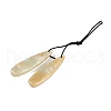 Natural Flower Amazonite Pendants G-Q176-01A-02-2