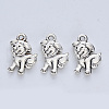 Tibetan Style Alloy Pendants X-TIBE-R316-012AS-RS-1